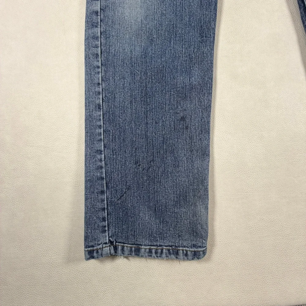 Vintage Levis 511 Slim Fit Jeans Mens 32x34 Blue Denim Straight Leg Cotton
